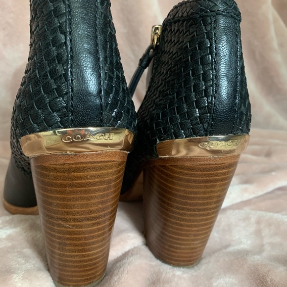 Coach black Heidi booties - Picture 3 of 8